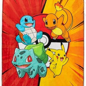 Pokemon Character Blanket